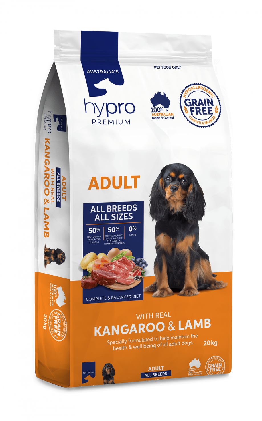 hypro PREMIUM ADULT Grain Free Kangaroo & Lamb 20kg