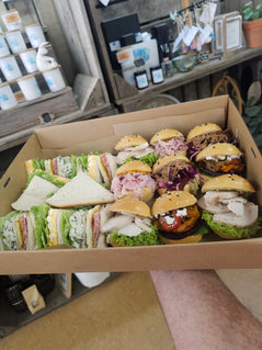 Mixed Catering Box (Sliders & Sandwiches)