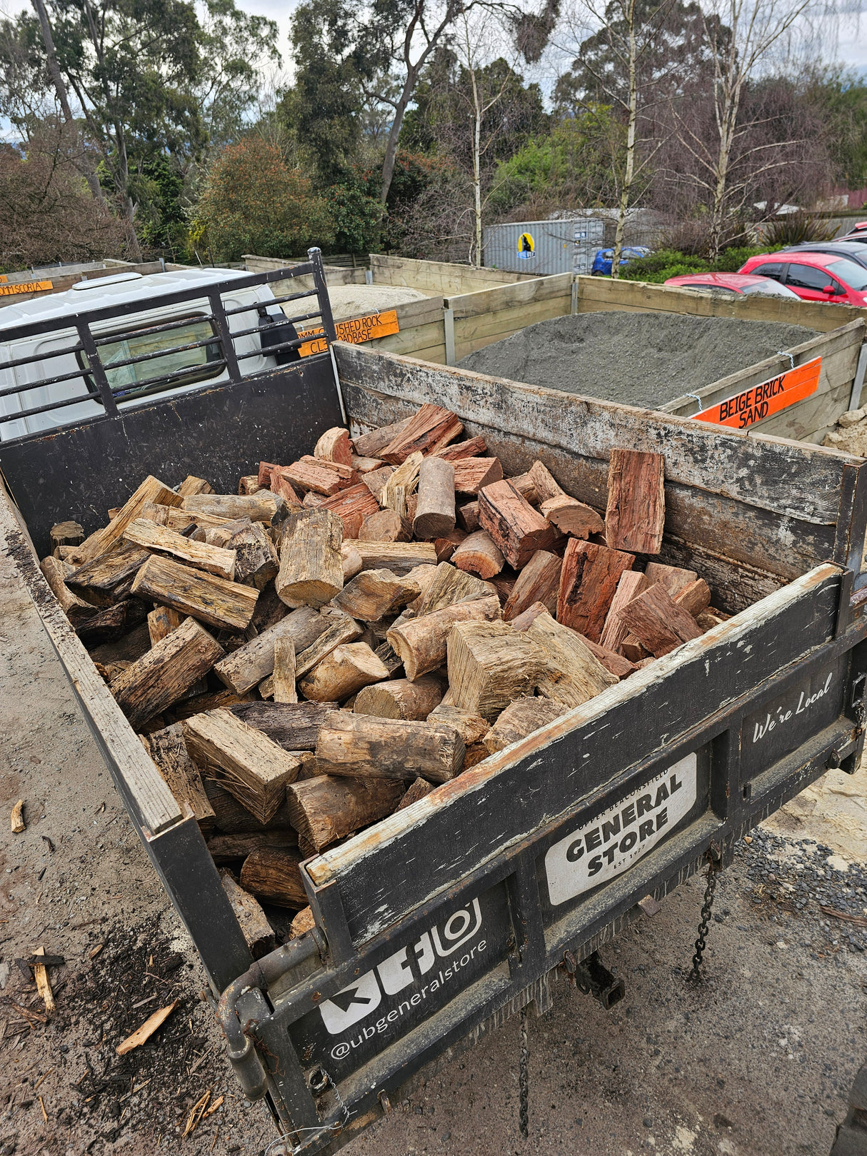 50/50 Redgum Sugargum Firewood Mix