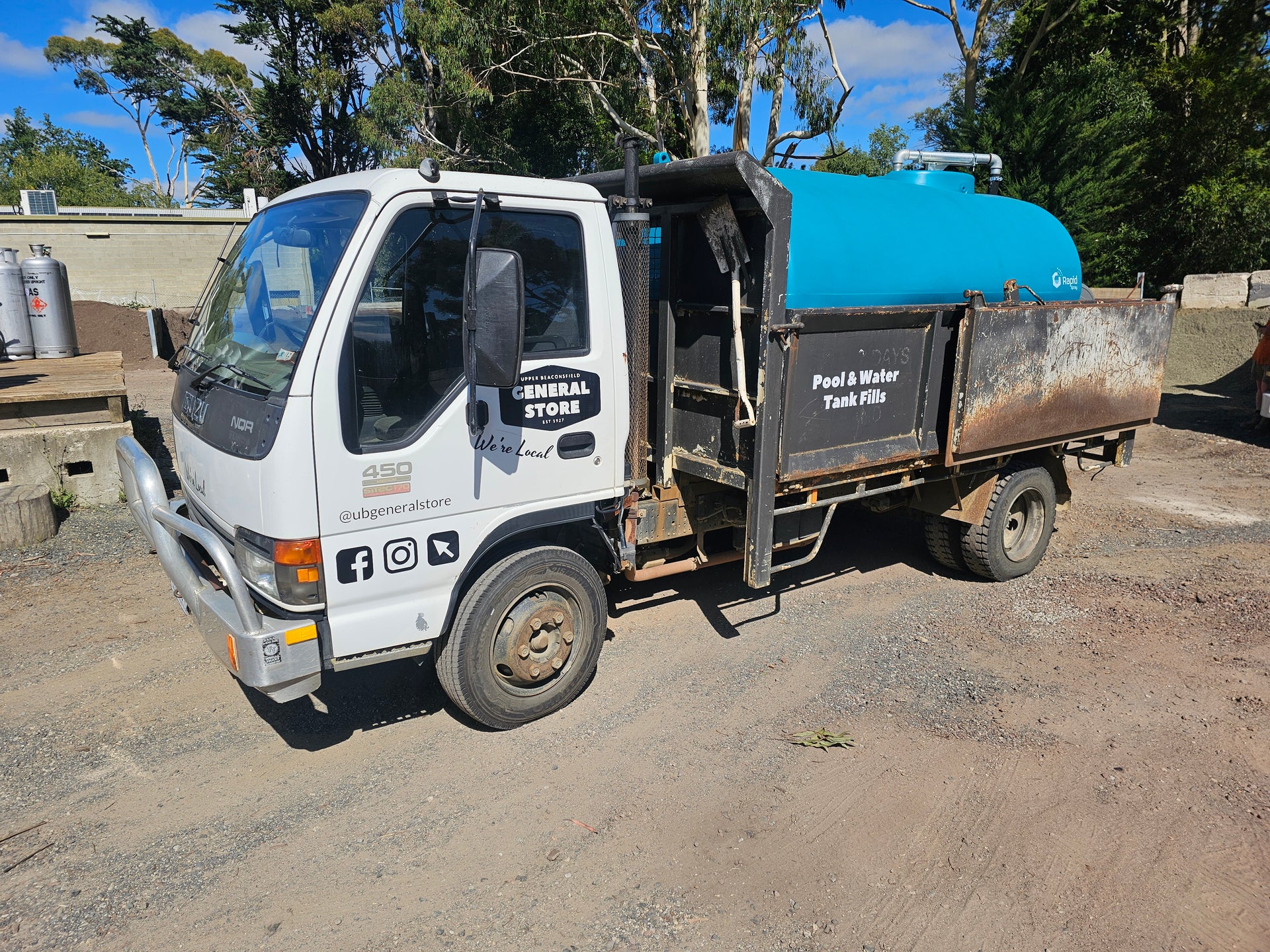 Water Delivery Cartage 5000L (Single Tank Fill) **Expect Delivery in 24hrs**