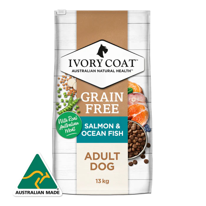Ivory Coat GRAIN FREE Salmon & Ocean Fish 13KG
