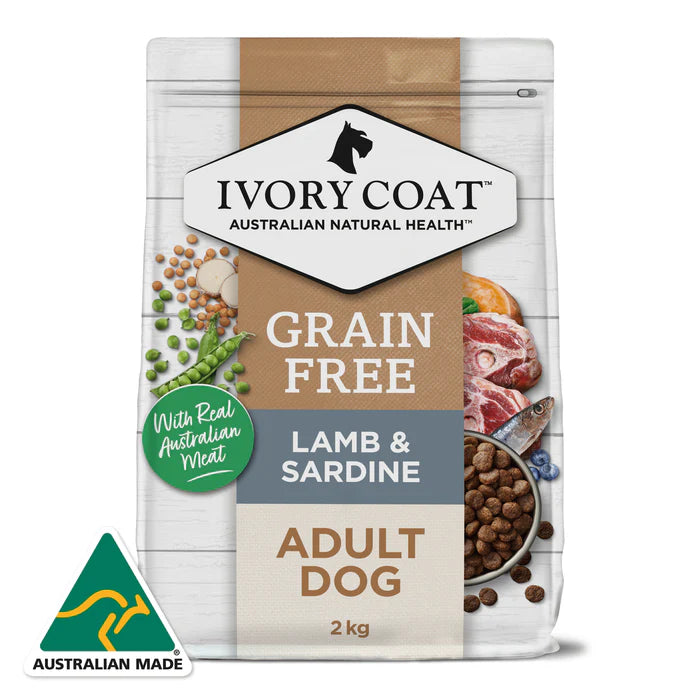 Ivory Coat GRAIN FREE Lamb & Sardine 2kg
