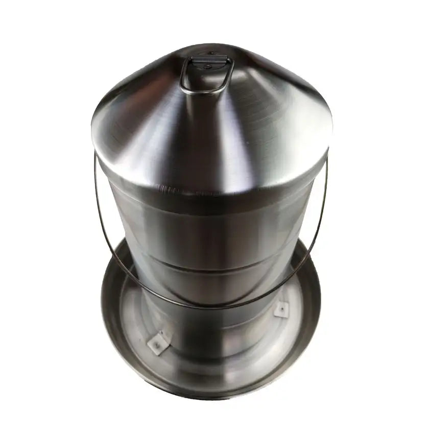 Poultry Feeder Stainless Steel 12Kg