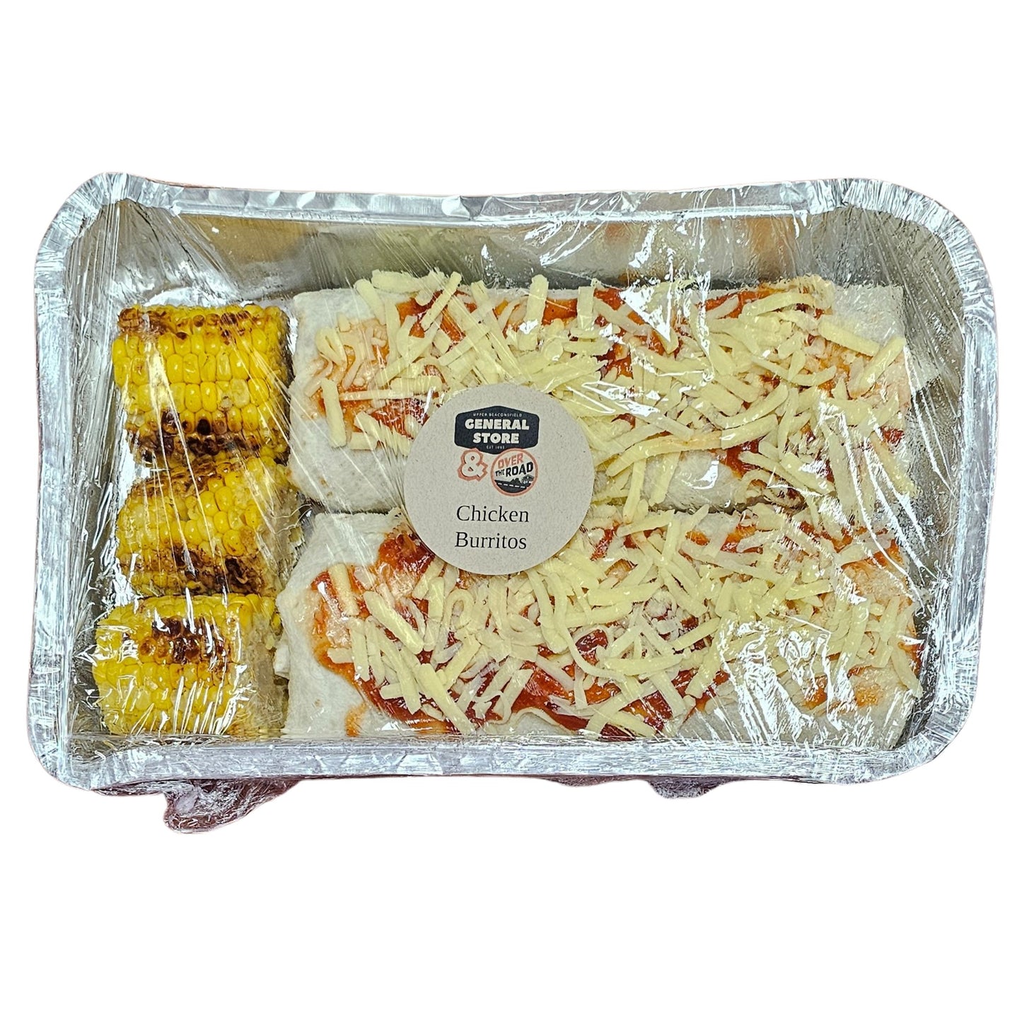 Chicken Burrito & Corn - Ready Made Meal