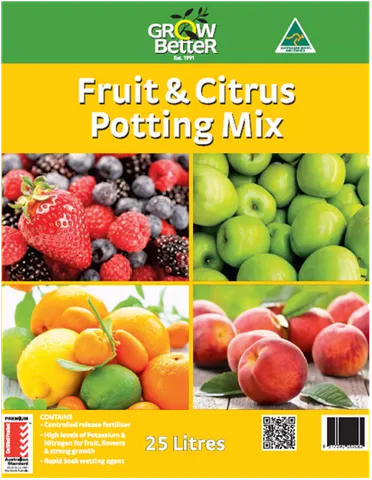 Fruit & Citrus Potting Mix Grow Better 25L
