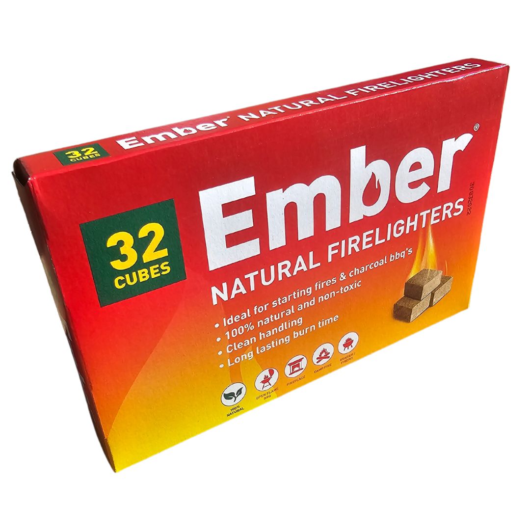 Firelighters Pack of 32 Natural Ember