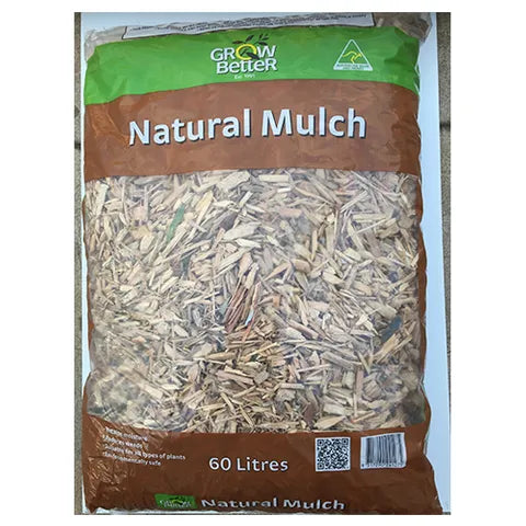 Natural Mulch Bag Grow Better 60L