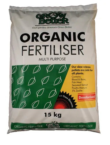 Grow Better Organic Fertiliser 15kg