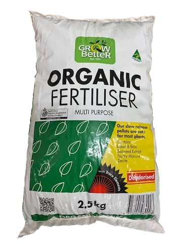 Grow Better Organic Fertiliser 2.5kg