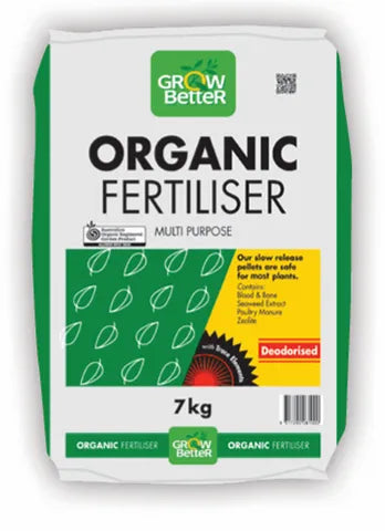 Grow Better Organic Fertiliser 7kg