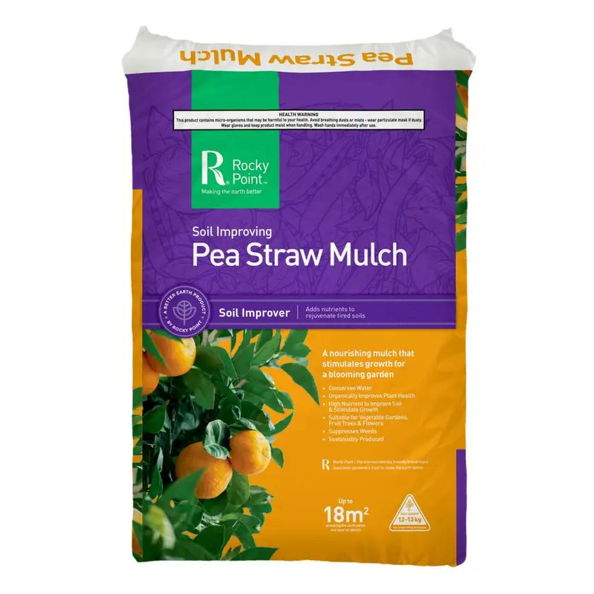 Pea Straw Mulch 18m3 Package