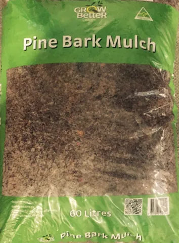 Pine Bark Mulch Bag Grow Better 60L