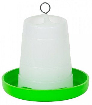 Poultry Feeder Green & White 1.5kg