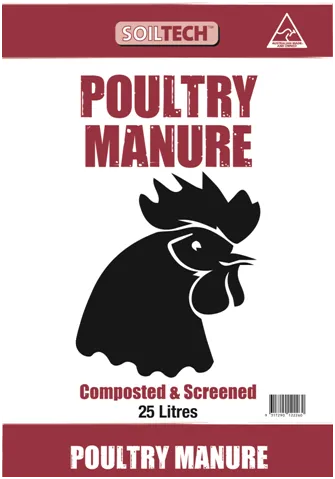 Poultry Manure Soiltech 25L