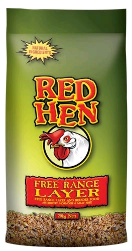 Red Hen Free Range Layer 20kg (Green)