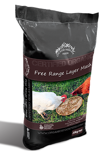 Country Heritage Organic Free Range Layer Mash 20kg