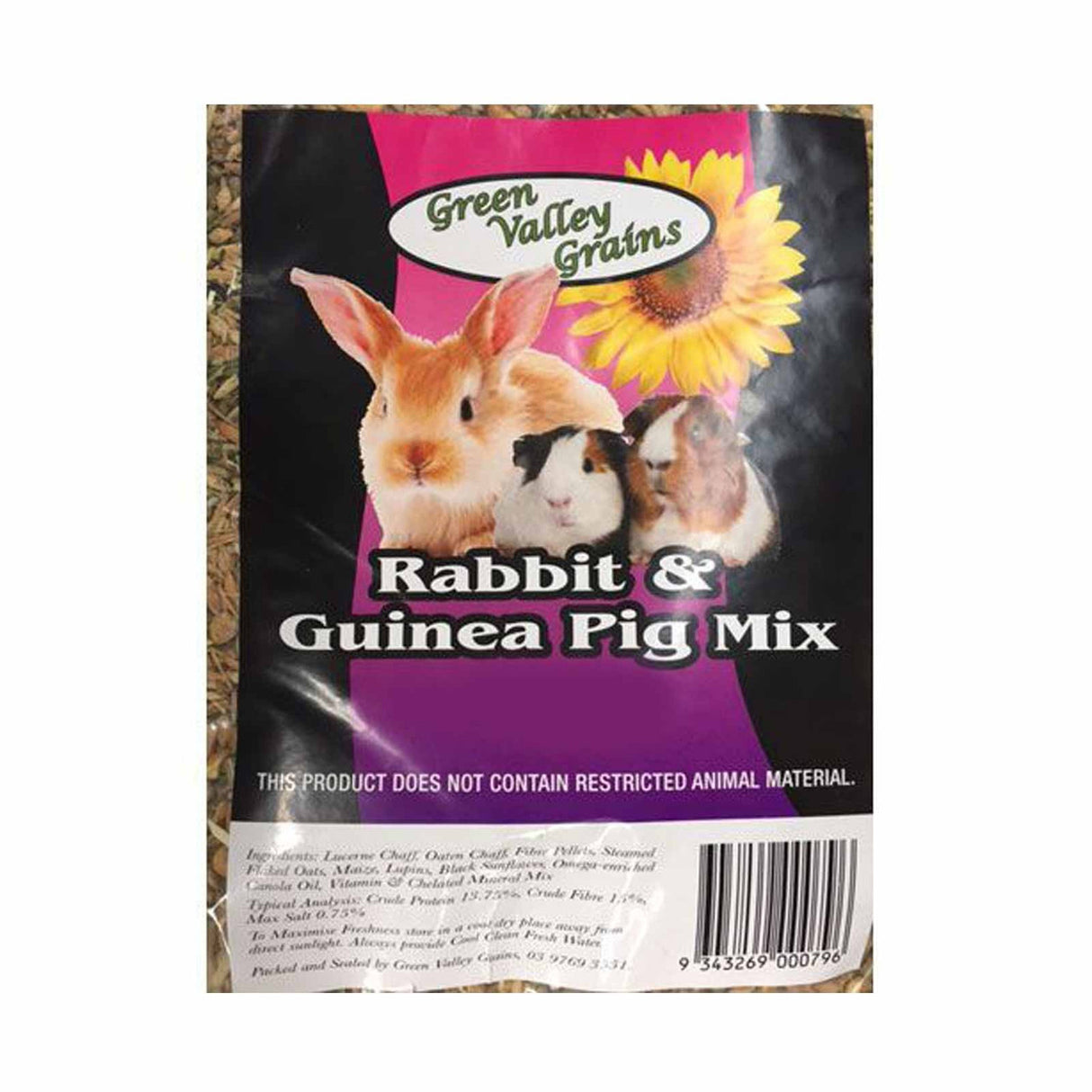 Green Valley Rabbit & Guinea Mix 20kg