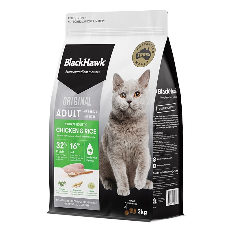 Black Hawk Cat Chicken 3kg